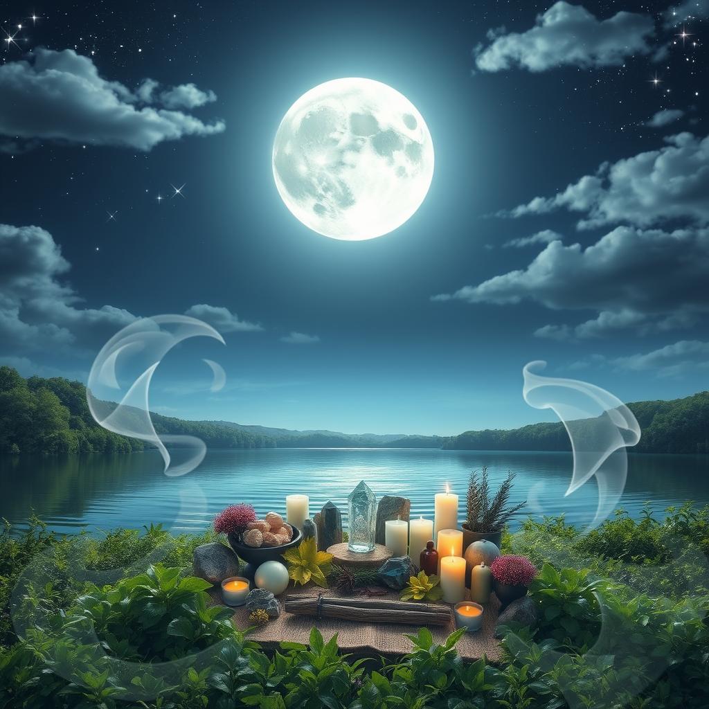 how to manifest on a full moon