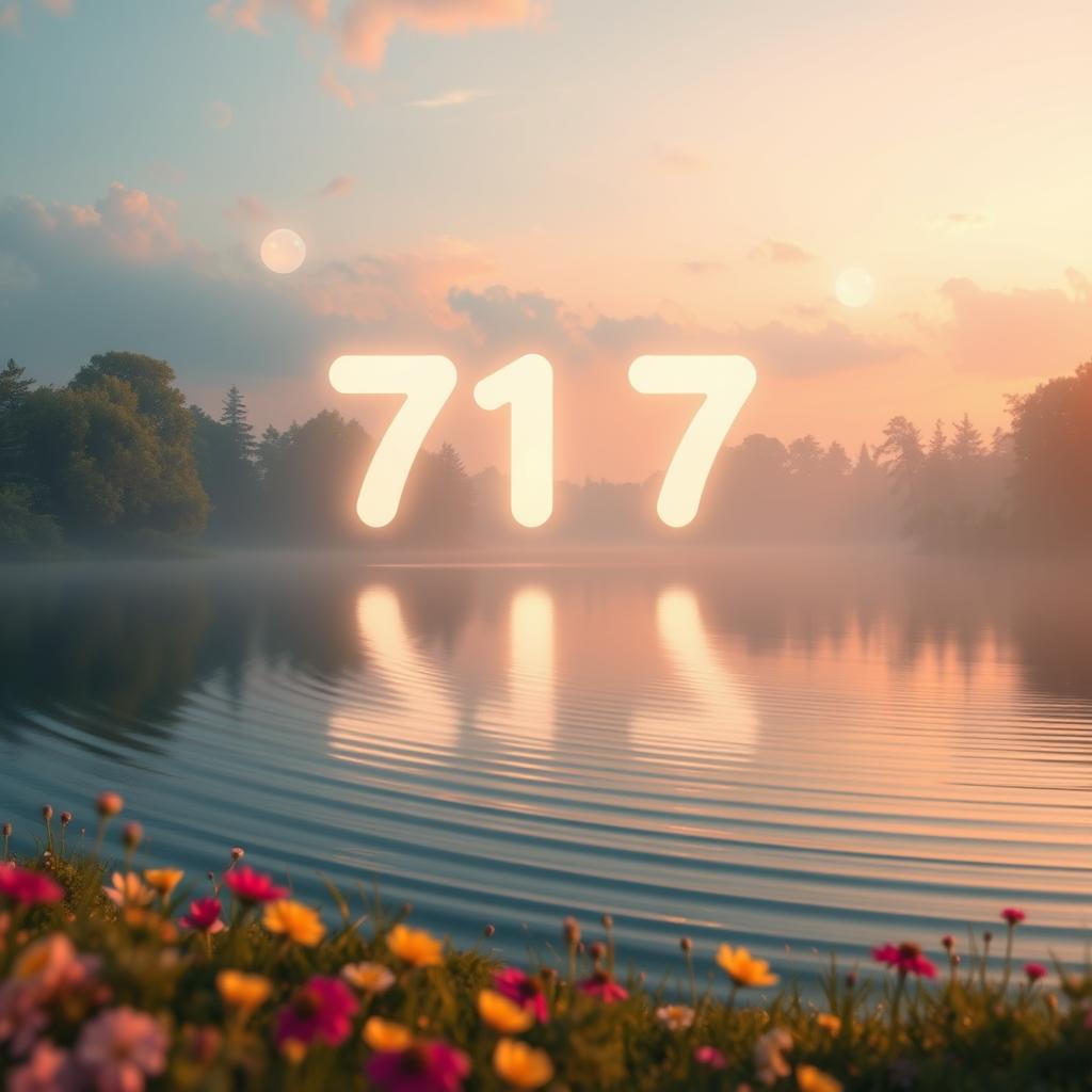 manifesting desires with 717 angel messages