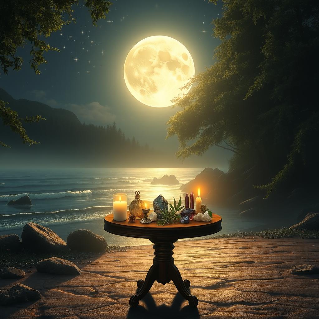 preparing for full moon manifestation