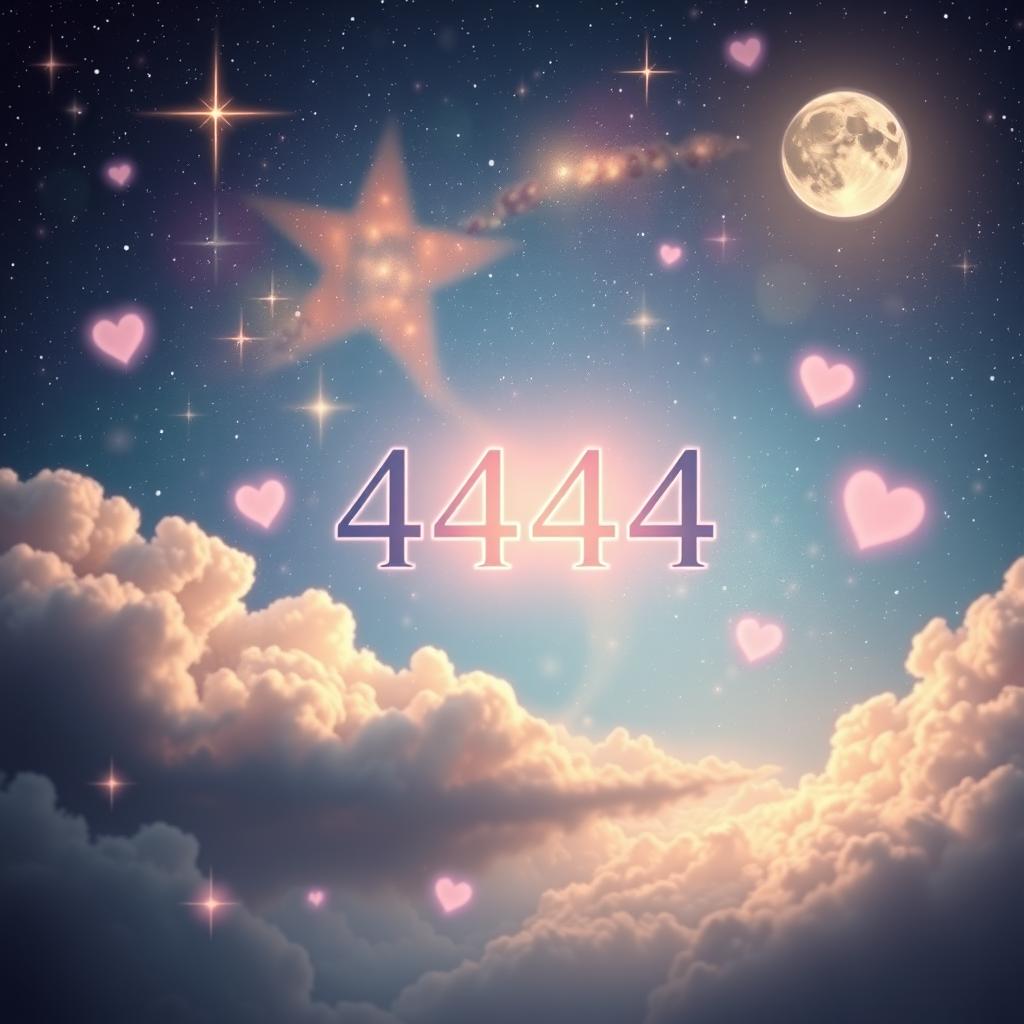 444 angel number love