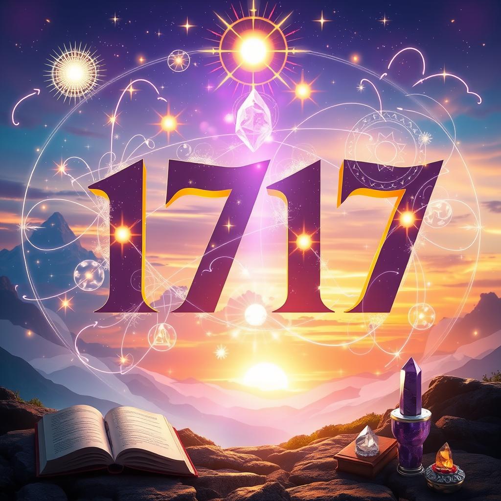 manifestation techniques for 1717 angel number
